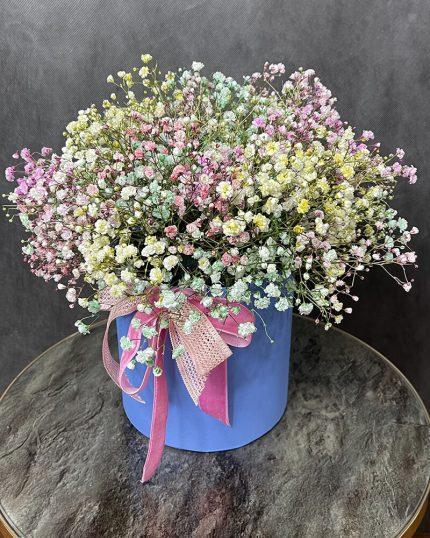 Коробка с гипсофилой