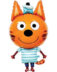 401118_Шар_(36_91_см)_Фигура_Три_Кота_Коржик_1_шт_в_упак